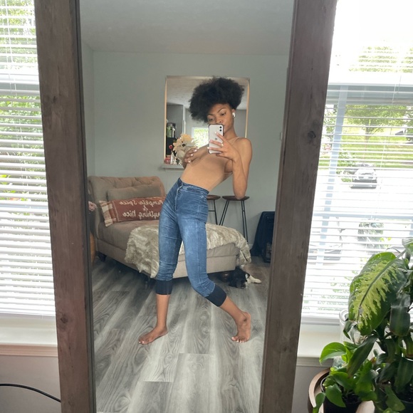 Cream Baby Brown Bodysuit Tanktop - Picture 2 of 13